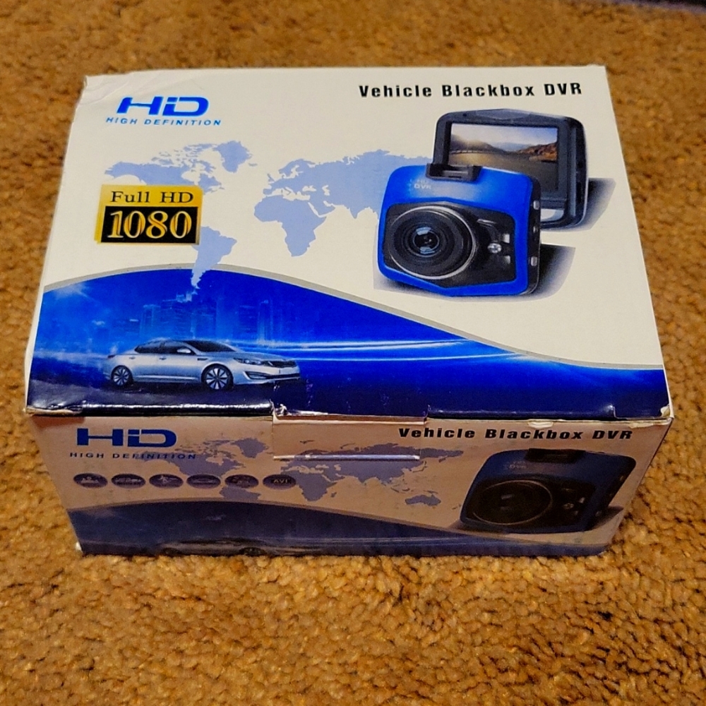 The Full HD 1080P Car Vehicle Blackbox Camera DVR, glass ultra-wide-angle